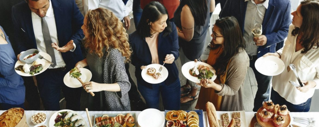 People enjoying a private event at 1906 Lodge